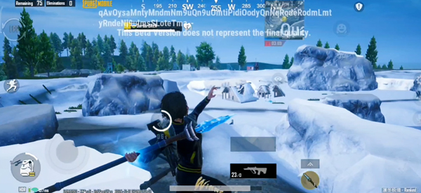 绝地PUBG MOBILE冰雪节版本4