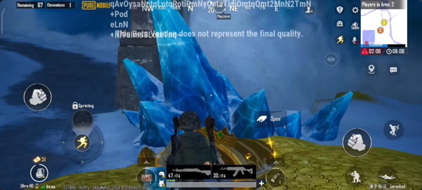 绝地PUBG MOBILE冰雪节版本4