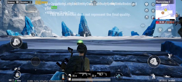 绝地PUBG MOBILE冰雪节版本4