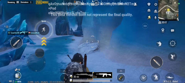 绝地PUBG MOBILE冰雪节版本4