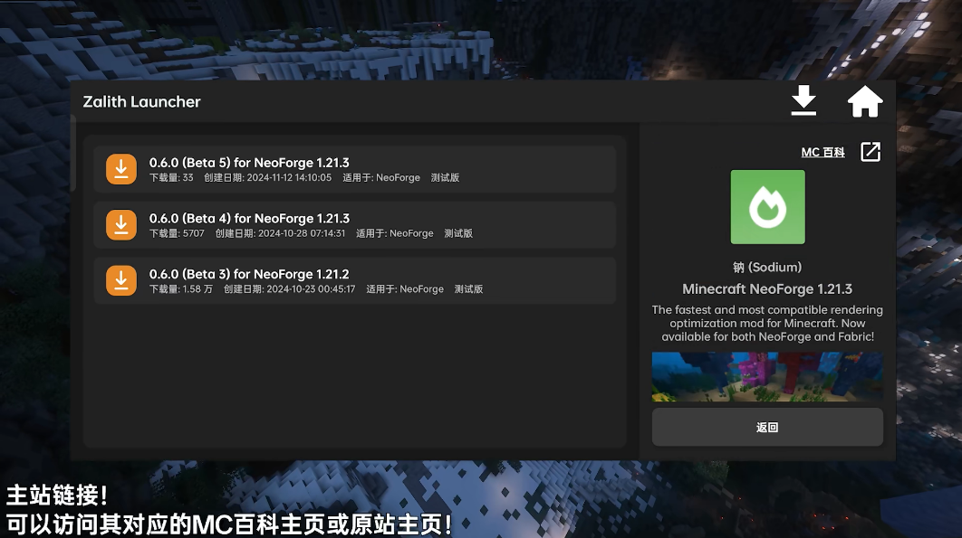 Zalith Launcher 启动器4