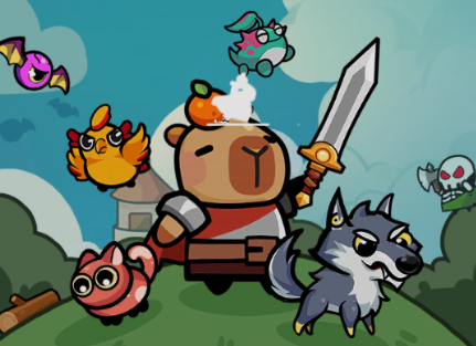 水豚幸存者(Capybara Survivor: Idle Battle)4
