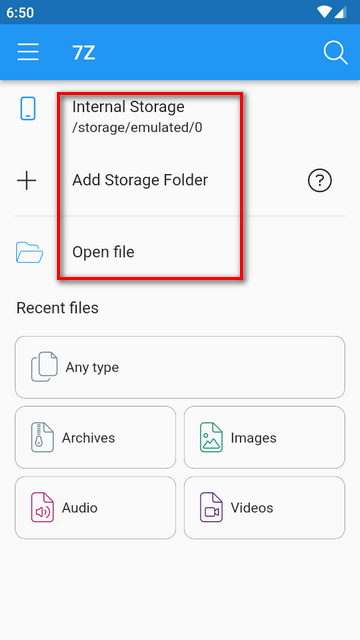 7Z解压工具app高级版4