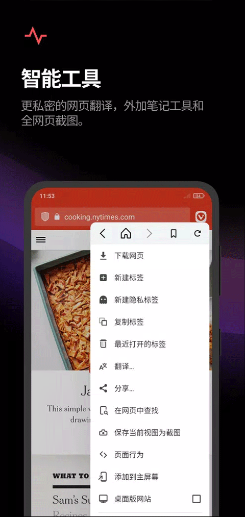 Vivaldi浏览器手机版4